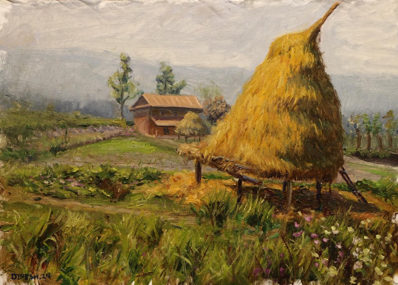 Dipesh Nepali Painting