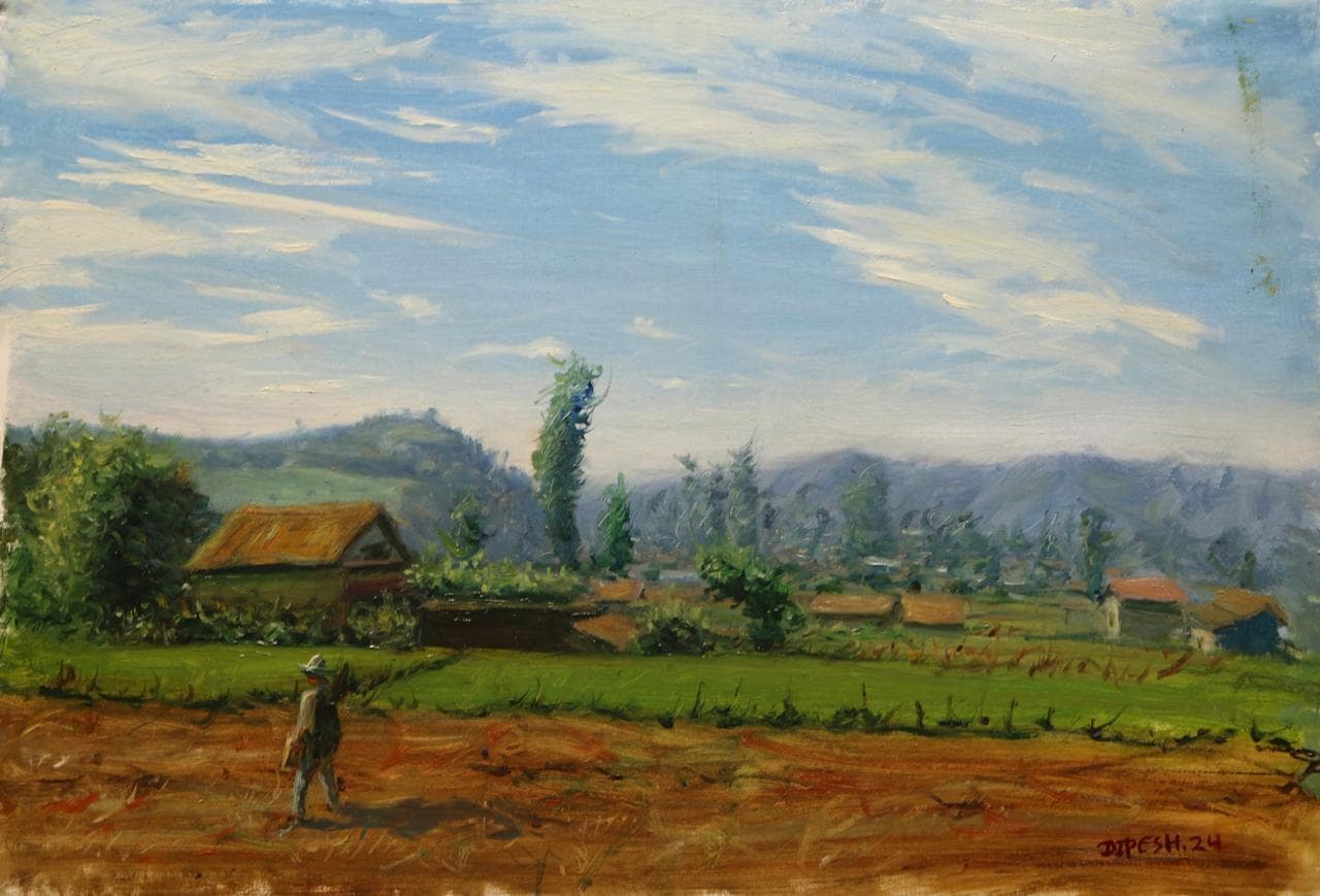 Dipesh Nepali Painting