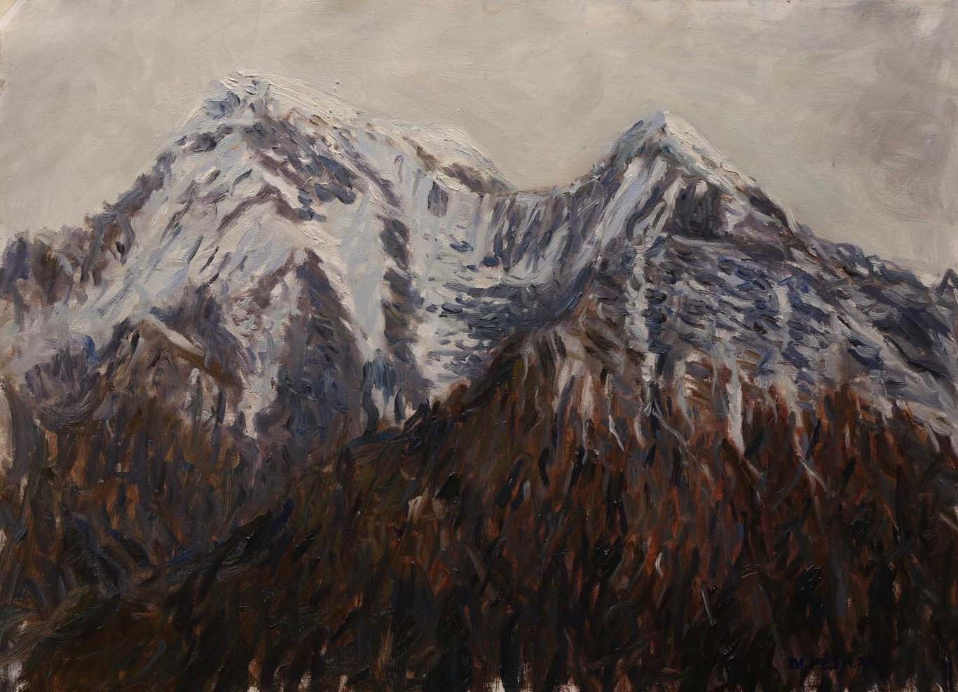 Annapurna south from Badal Danda 